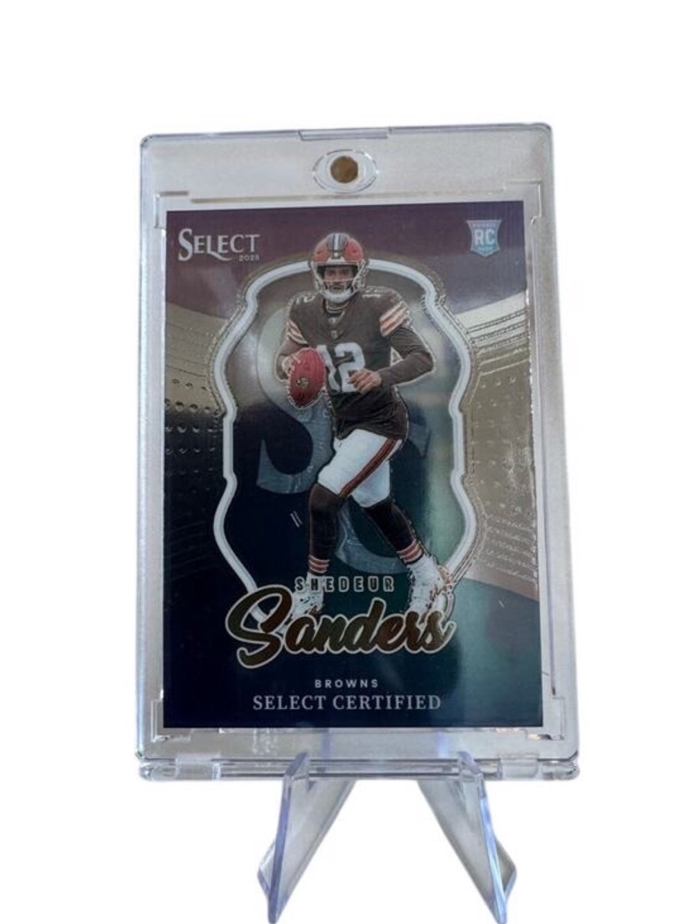 2025 Shedeur Sanders Panini Select Certified Rookie  Card
